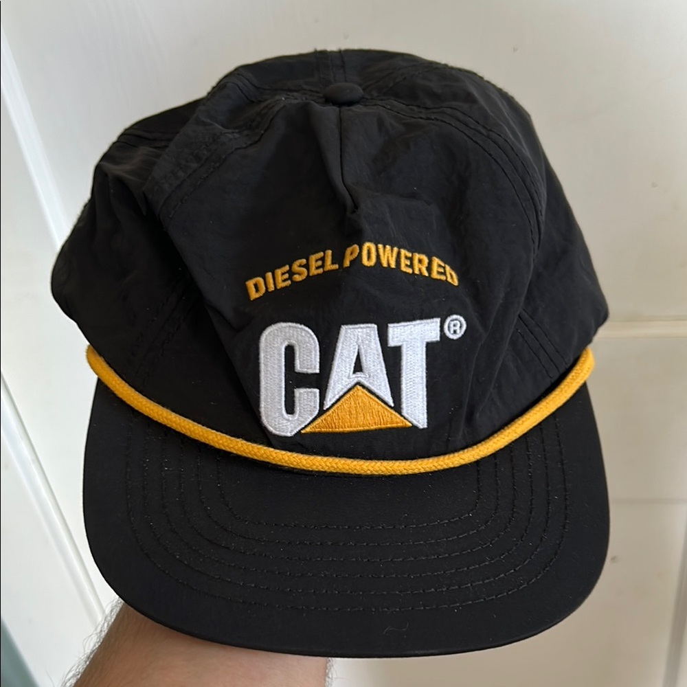 CAT Diesel Powered Black Cap